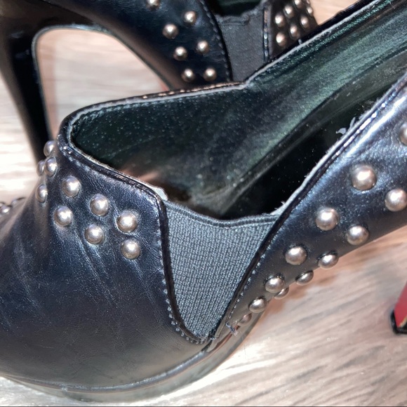 BUMPER peep toe heels 6 - Picture 4 of 8